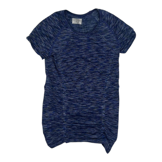 Athletic Top Ss By Athleta In Blue, Size:S