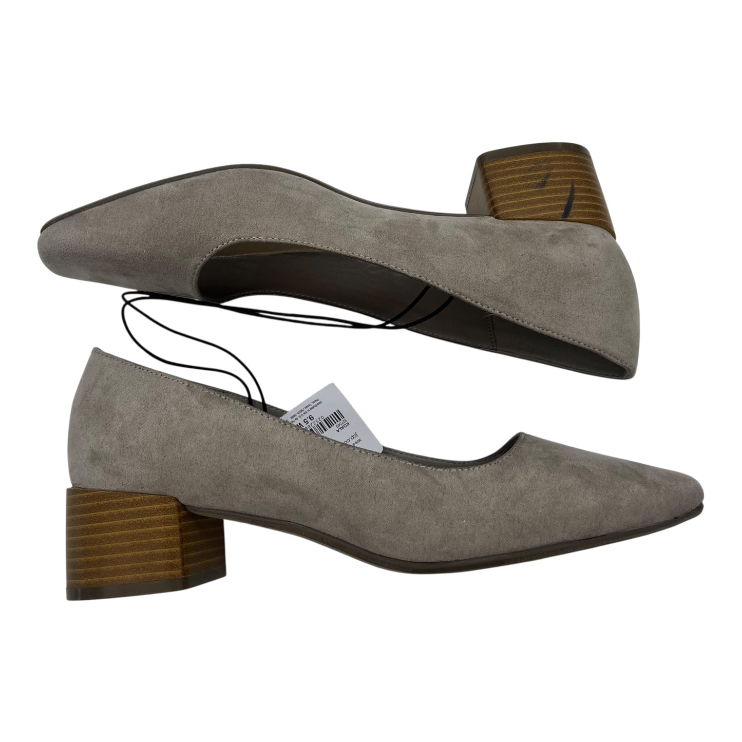 SHOES HEELS BLOCK by LIZ CLAIBORNE In GREY, Size: 9.5