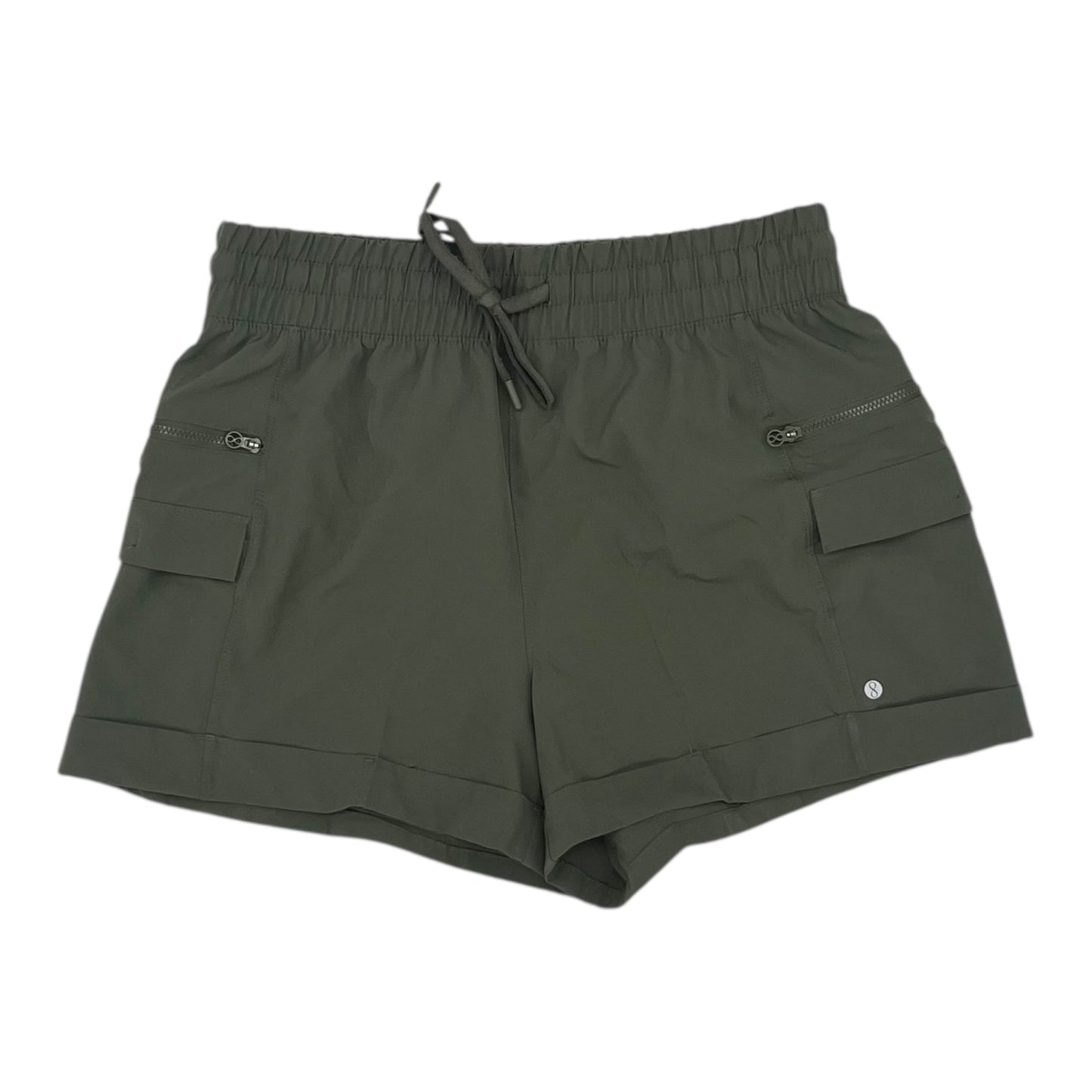 Athletic Shorts By Layer 8 In Green, Size:M