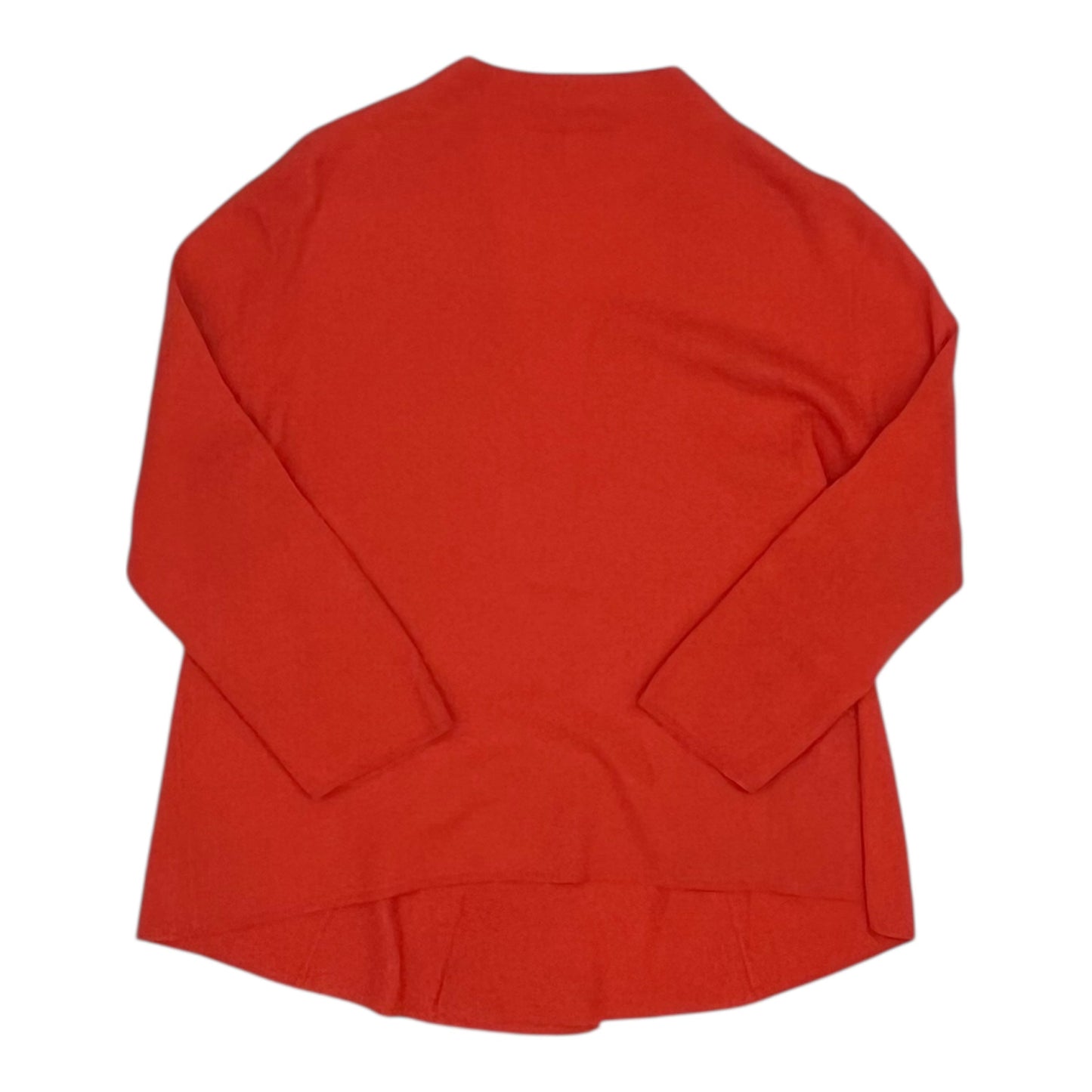 Cardigan By J. Jill In Orange, Size:Xs