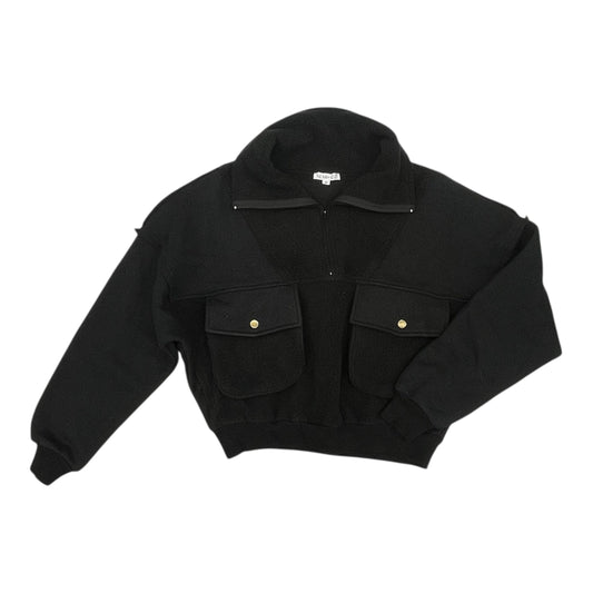 Sweatshirt Collar By Clothes Mentor In Black, Size:S