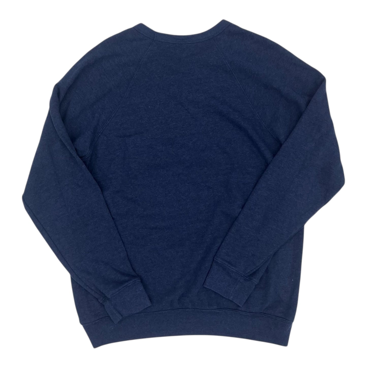 Sweatshirt Crewneck By Clothes Mentor In Navy, Size:L