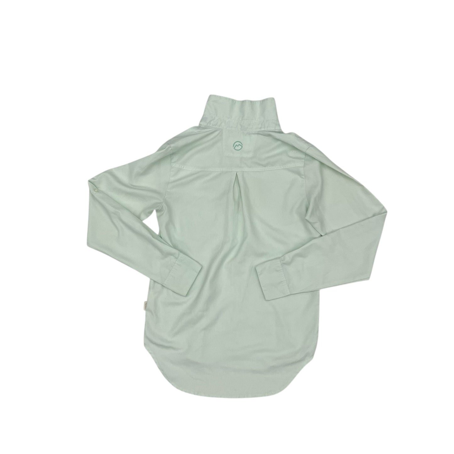 Athletic Top Ls Collar By Magellan In Green, Size:Xs