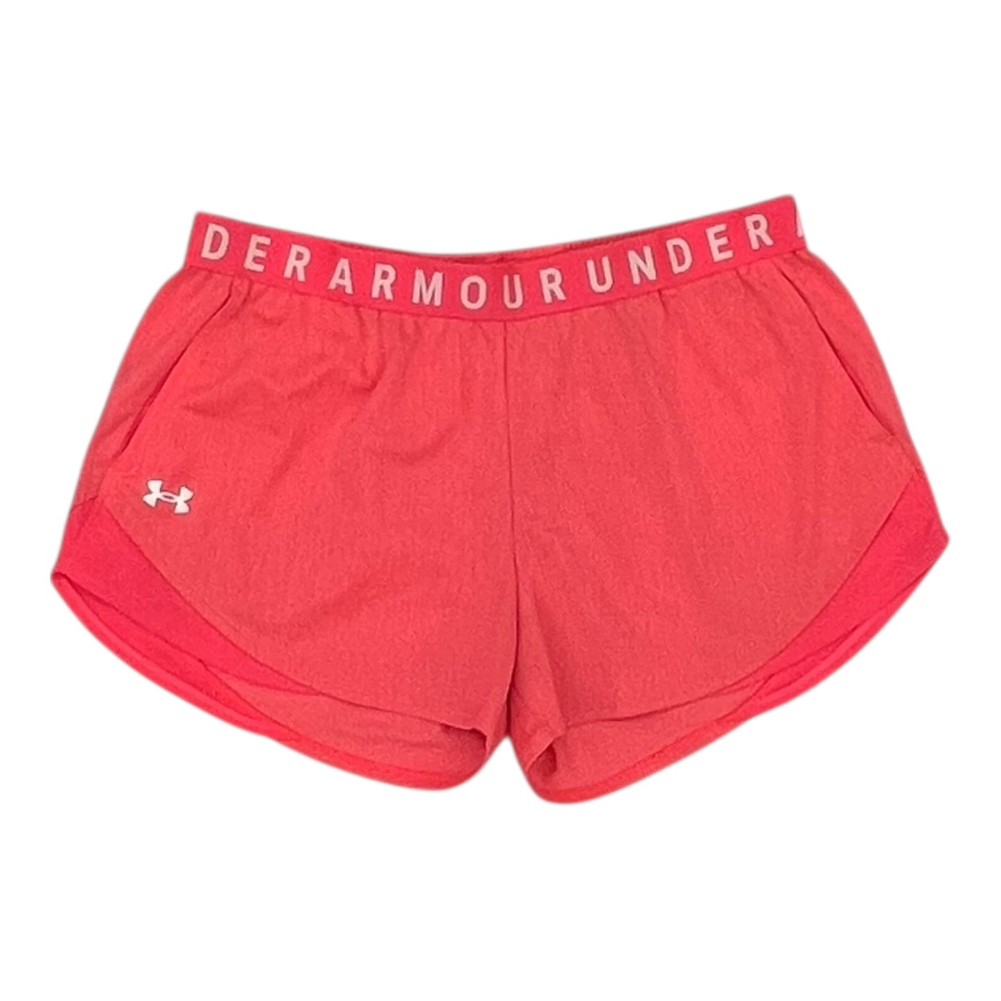 Athletic Shorts By Under Armour In Pink, Size:Xl