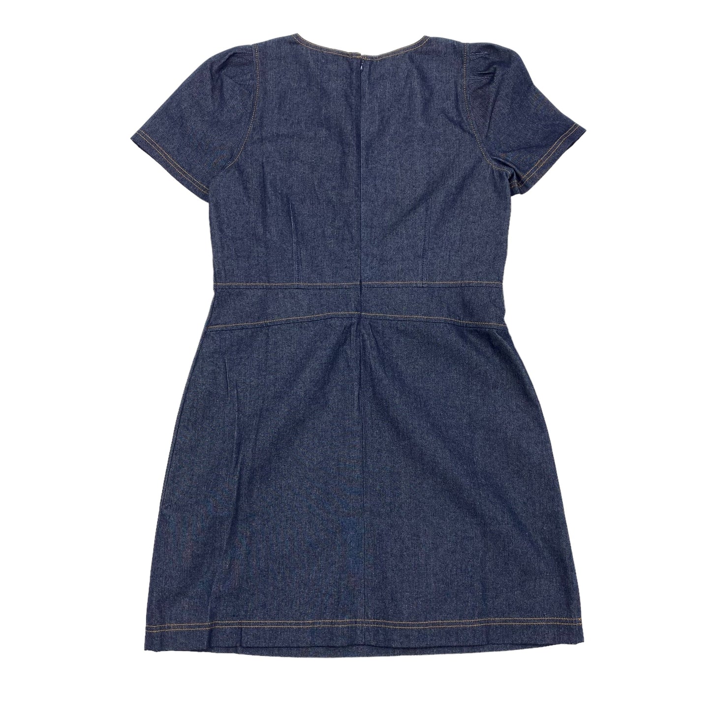 BLUE DENIM DRESS CASUAL SHORT by ANN TAYLOR Size:10