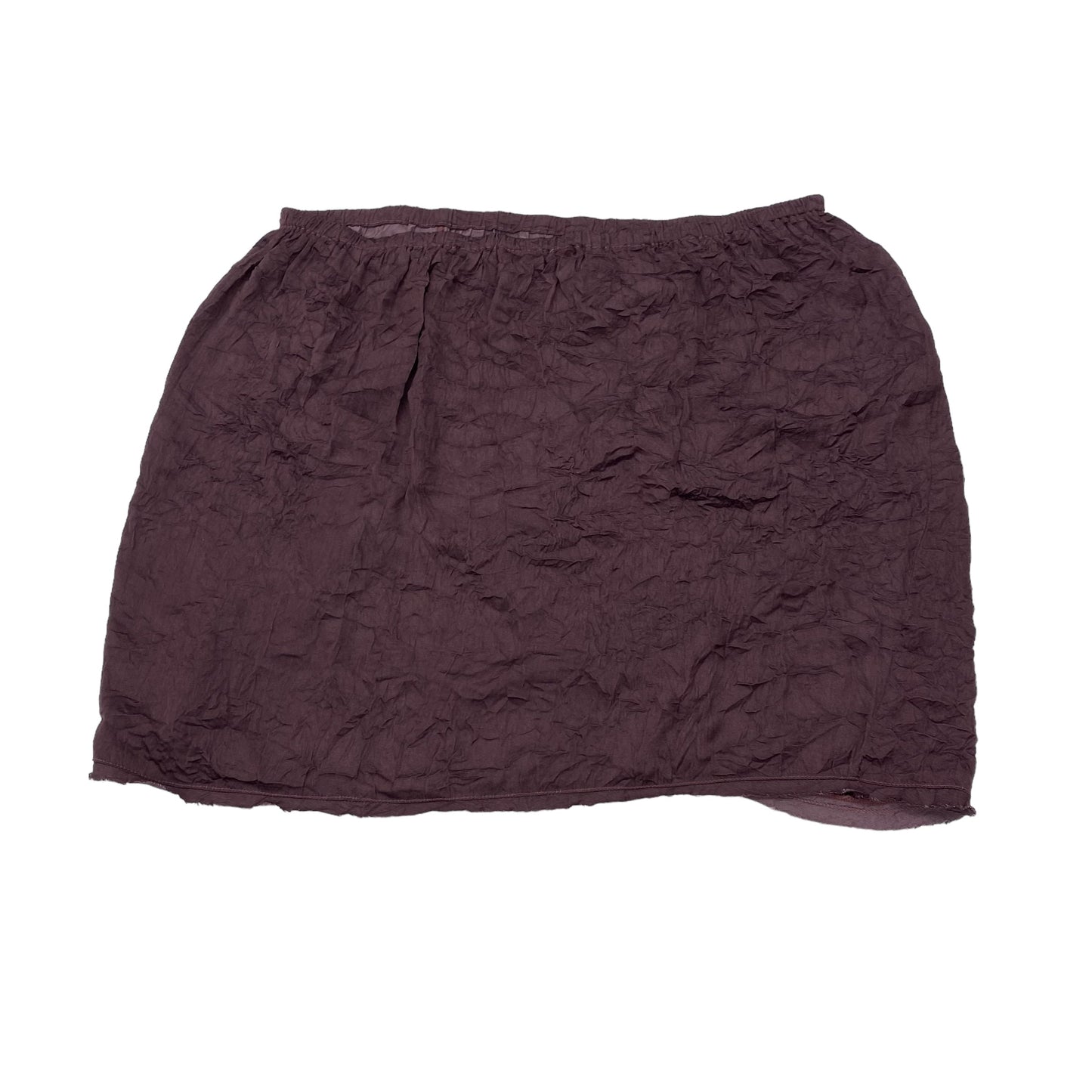 PURPLE SKIRT MINI & SHORT by FREE PEOPLE Size:L