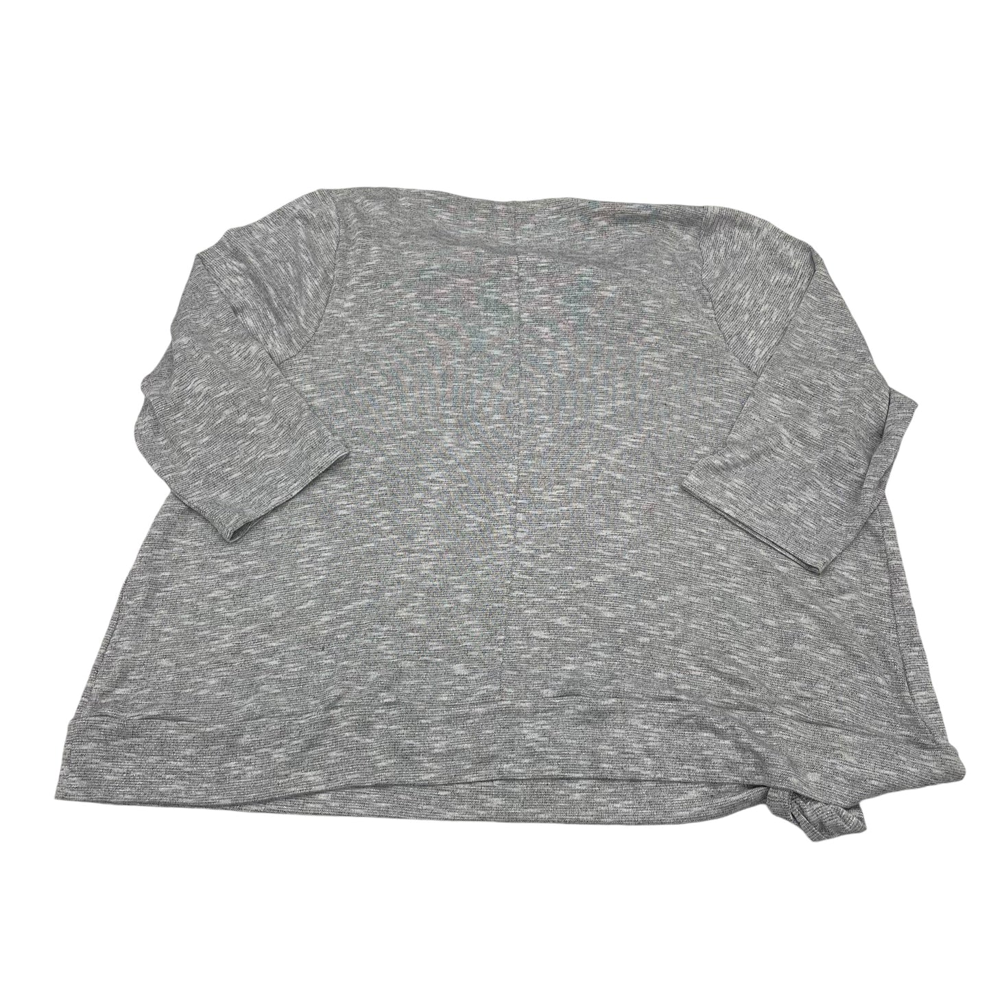 GREY TOP 3/4 SLEEVE by LANE BRYANT Size:4X