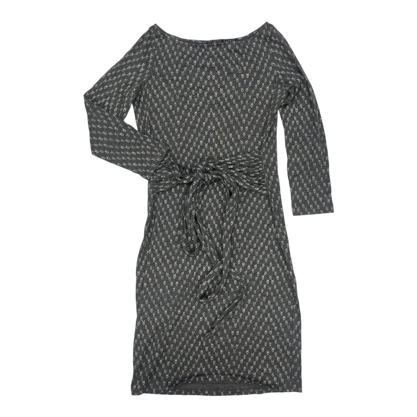 Dress Work By Theory In Grey, Size:L