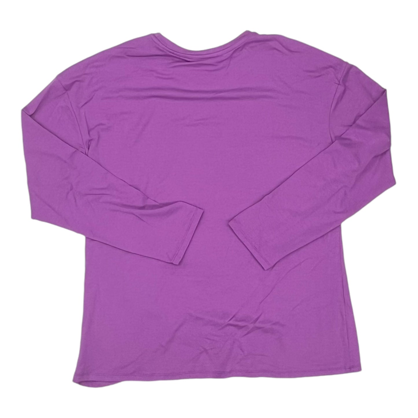 Top Ls By Time And Tru In Purple, Size:L