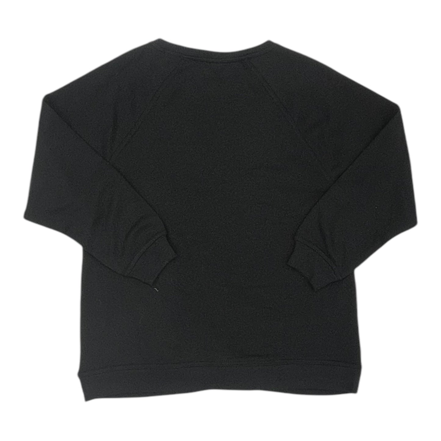 Athletic Top Ls Crewneck By Mono B In Black, Size:S