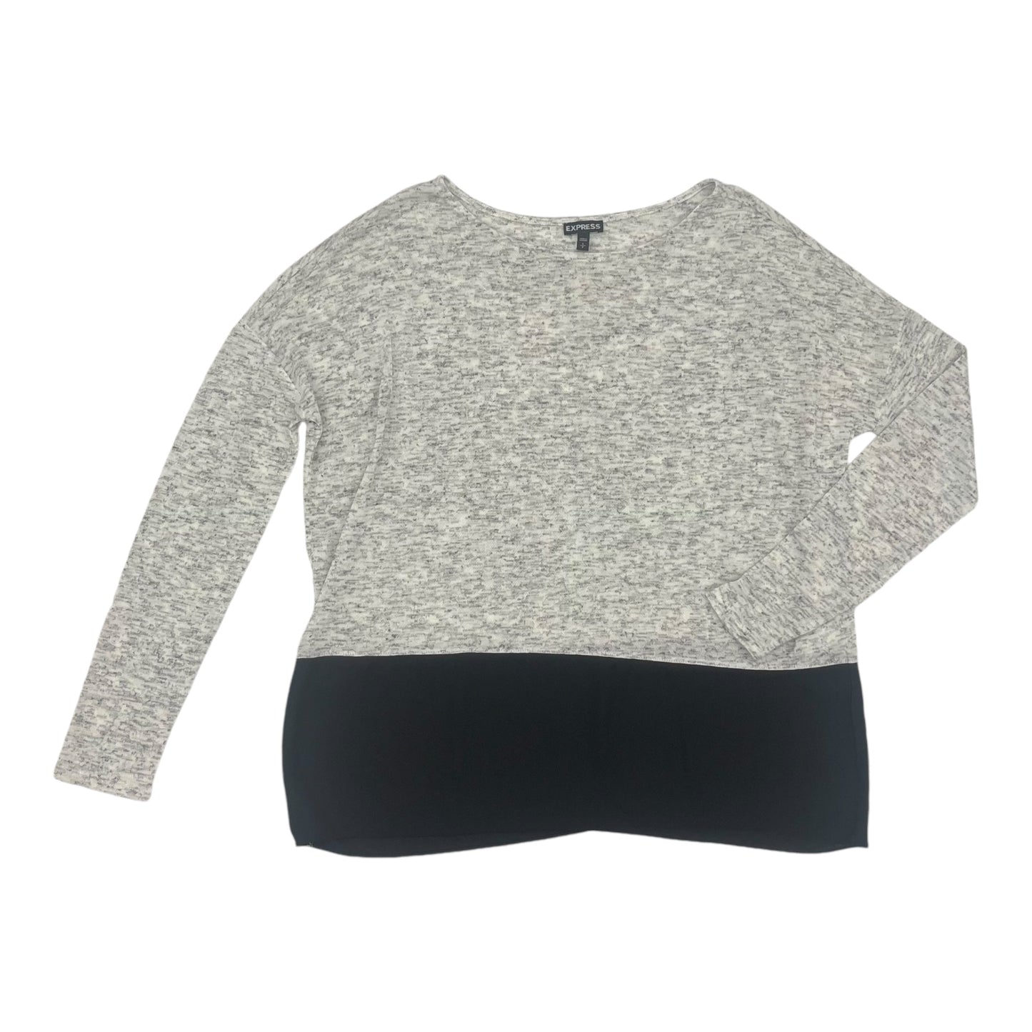 Top Ls By Express In Grey, Size:S