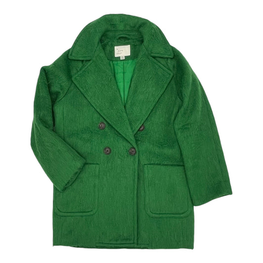 Coat Peacoat By A New Day In Green, Size:Xs