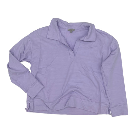 Top Ls By Talbots In Purple, Size:L