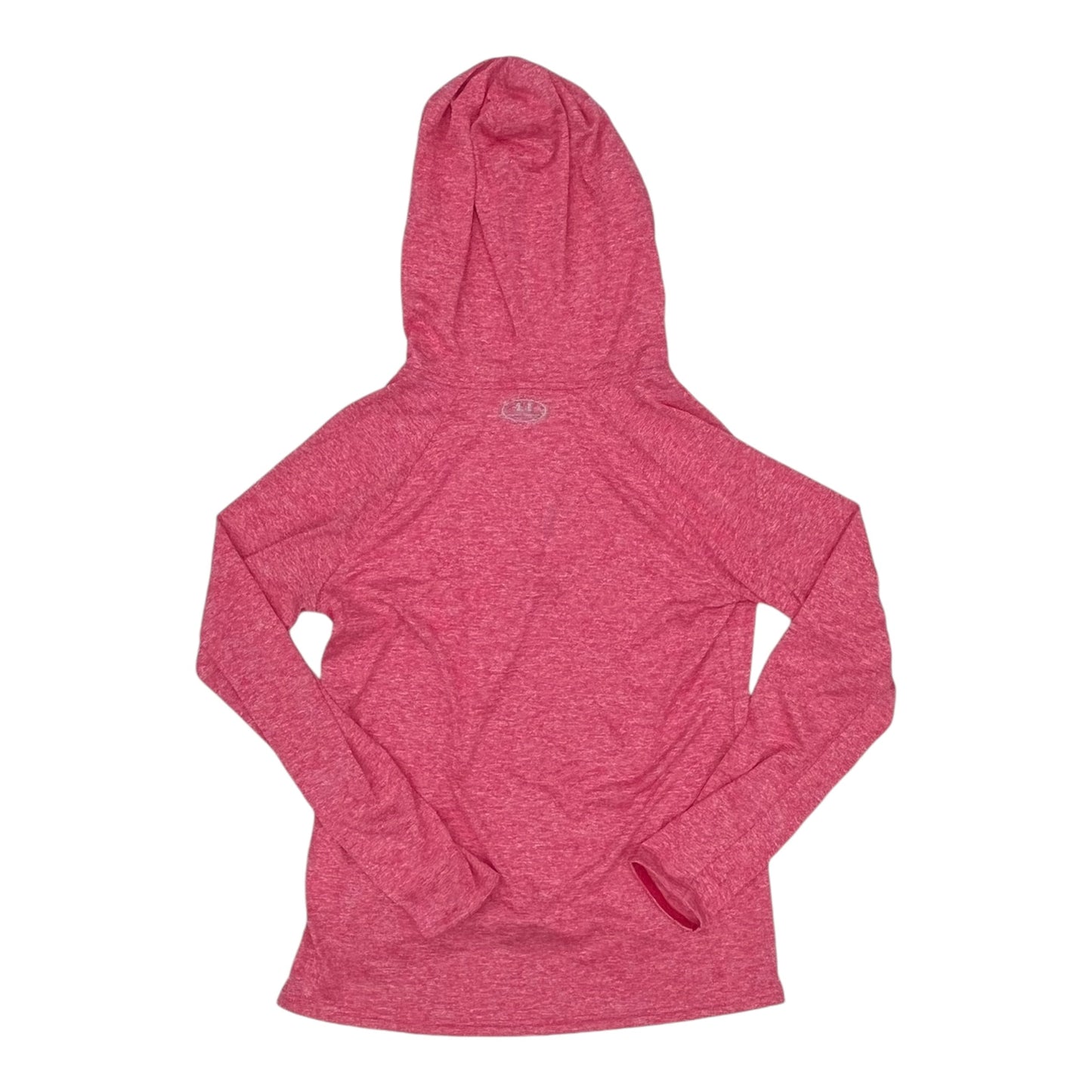 Athletic Top Ls Hoodie By Under Armour In Pink, Size:S