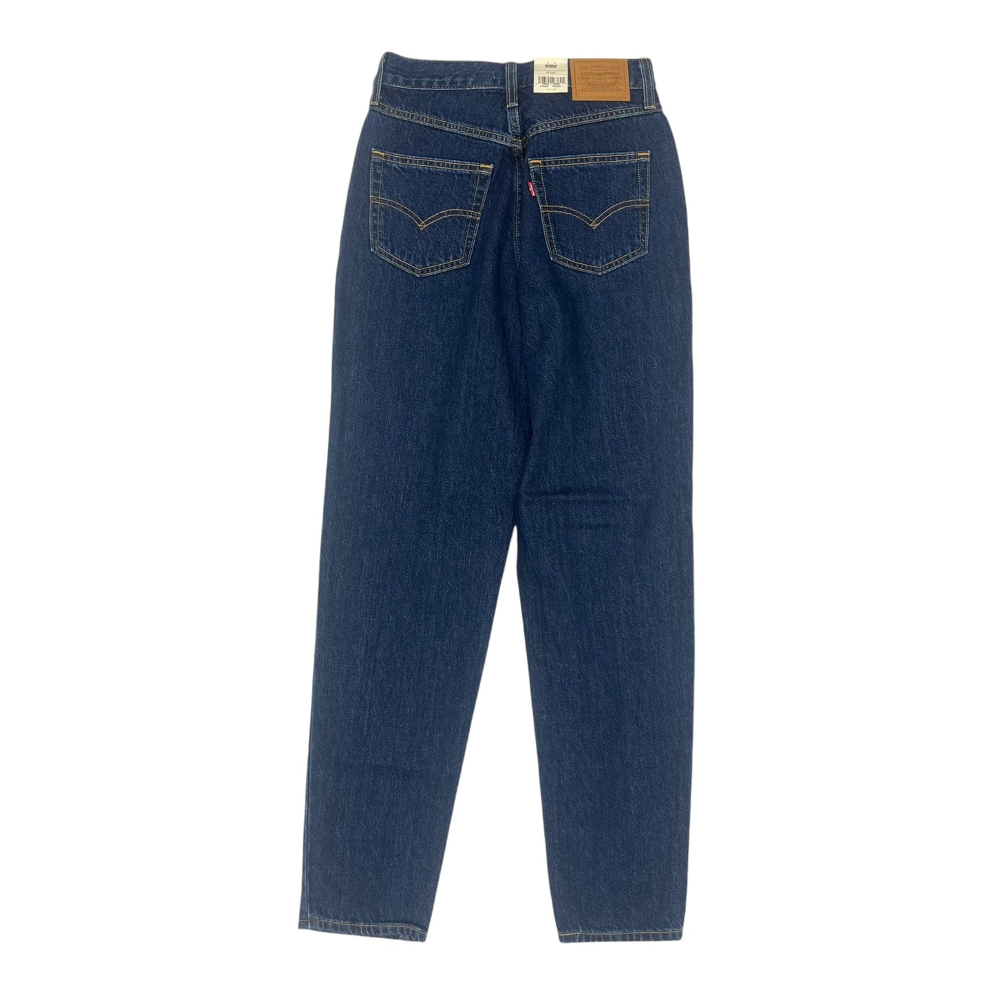 Jeans Straight By Levis In Blue Denim, Size:4