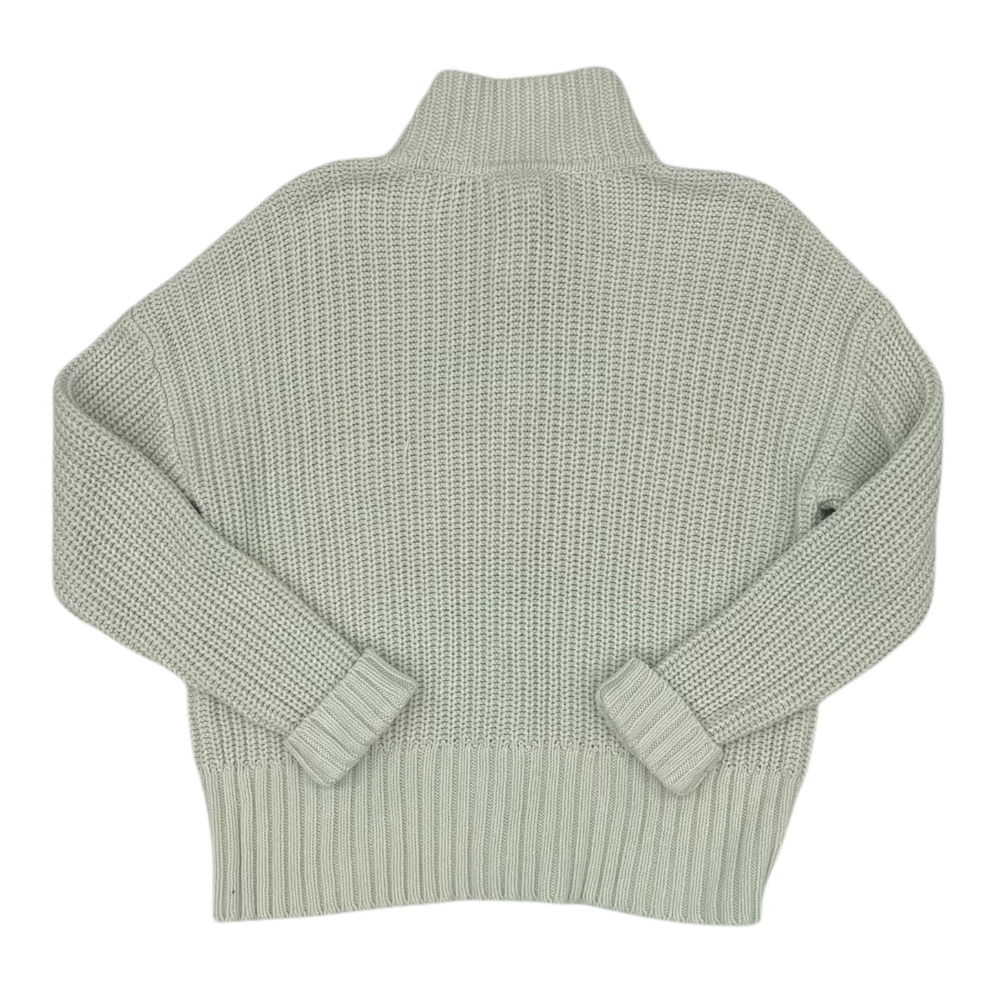 Sweater Cardigan By Clothes Mentor In Green, Size:L