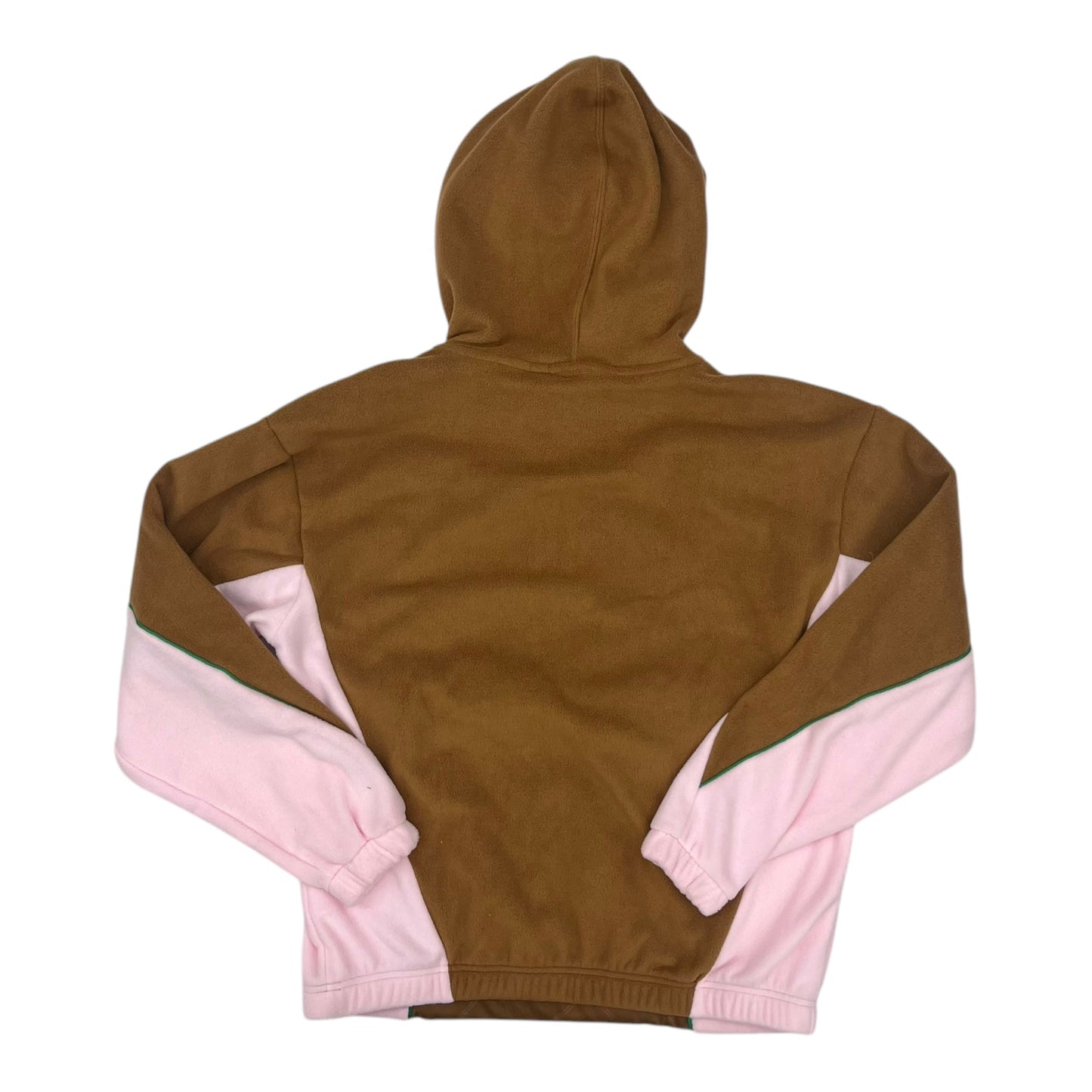 Athletic Top Ls Hoodie By Adidas In Brown & Pink, Size:Xs