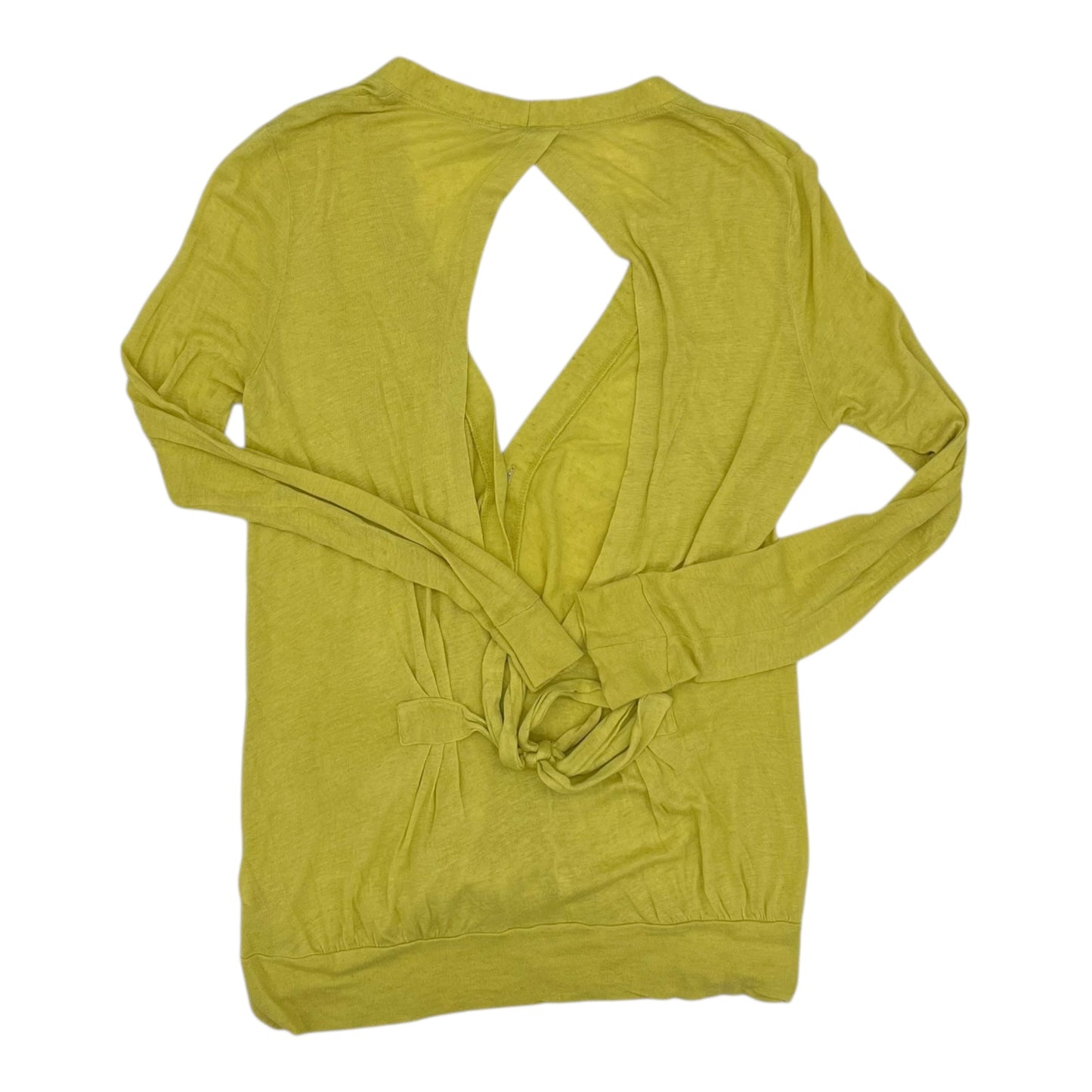 Cardigan By Pilcro In Yellow, Size:S