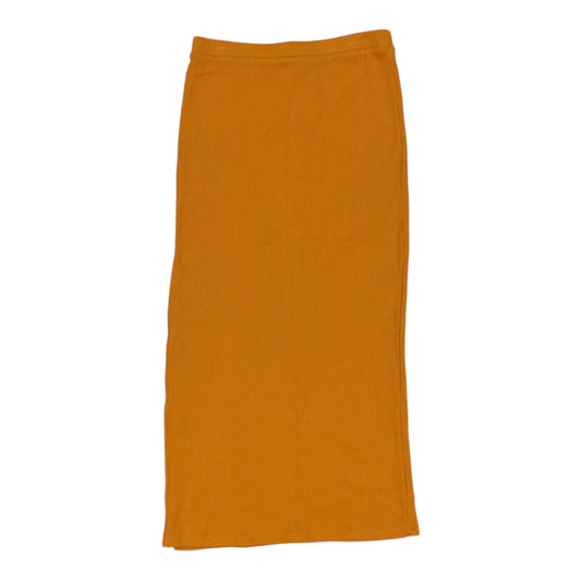 Skirt Midi By Old Navy In Orange, Size:M