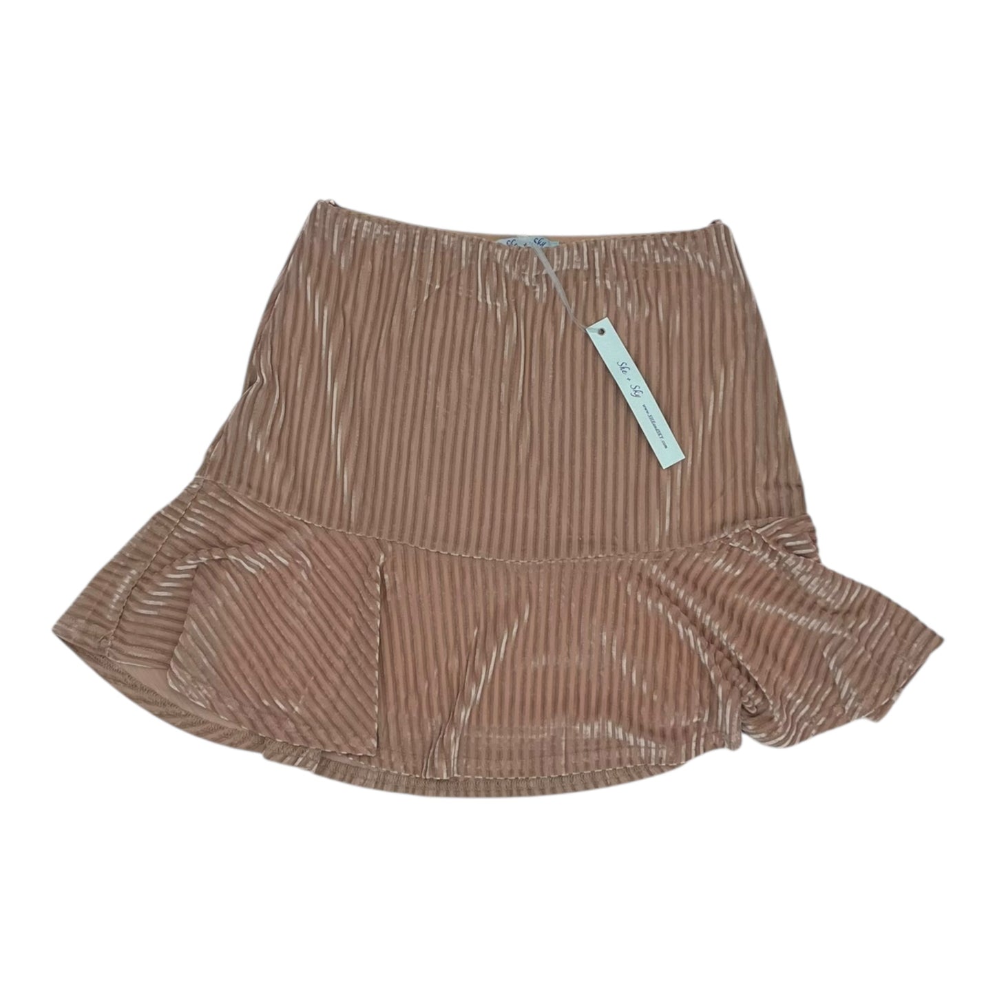 Skirt Mini & Short By She + Sky In Pink, Size:S