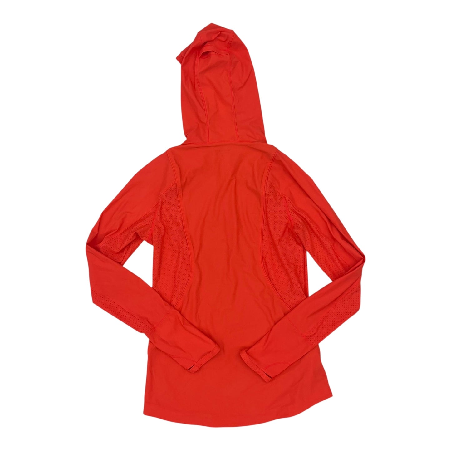 Athletic Top Ls Crewneck By Athleta In Orange, Size:M