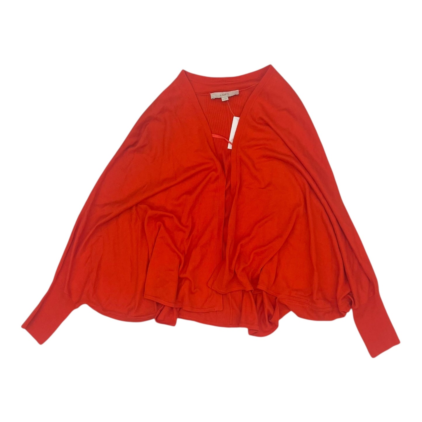 Cardigan By Loft In Orange, Size:M