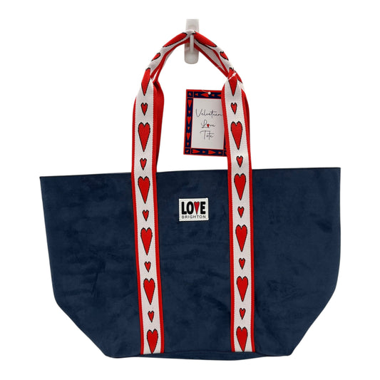 Handbag By Brighton In Blue, Size:Large