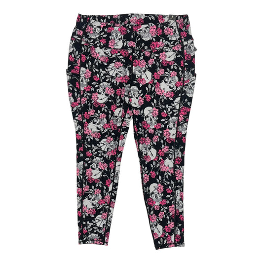 Athletic Leggings By Torrid In Black, Size:3X