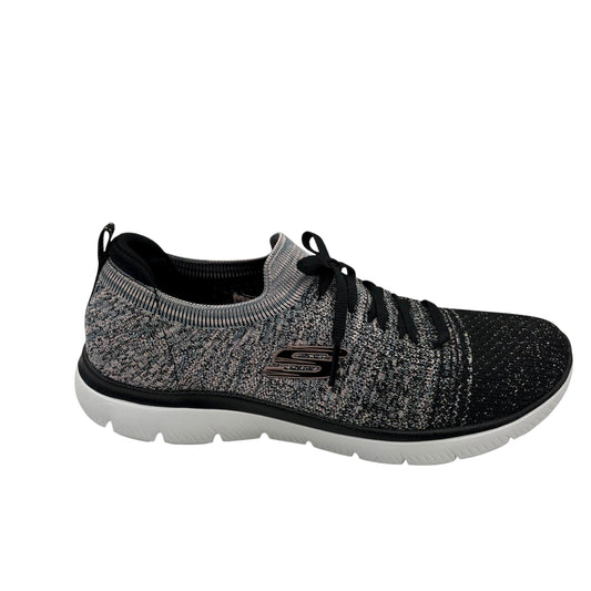 Shoes Sneakers By Skechers In Black & Grey, Size:9