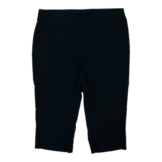 BLACK PANTS CROPPED by CHRISTOPHER AND BANKS Size:14