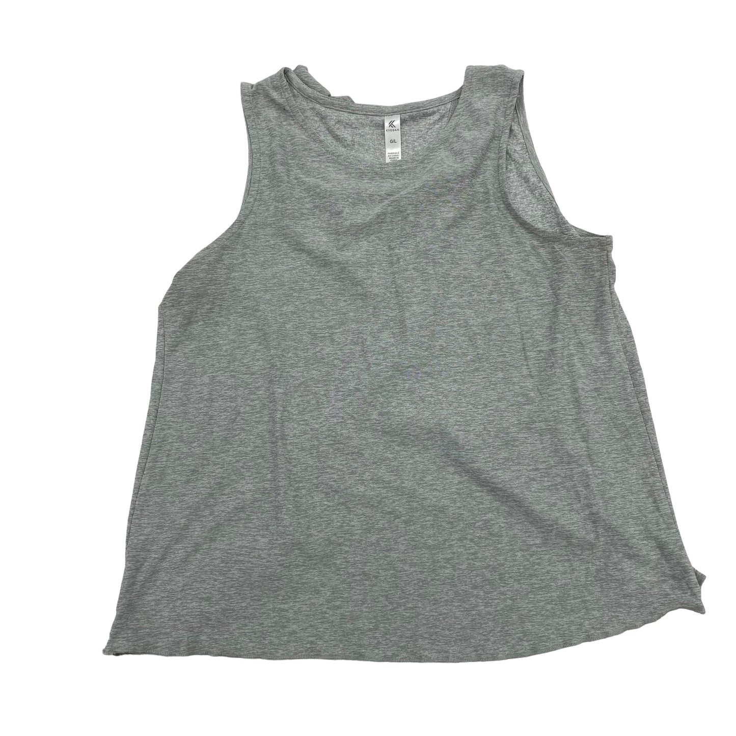 GREY ATHLETIC TANK TOP by KYODAN Size:L