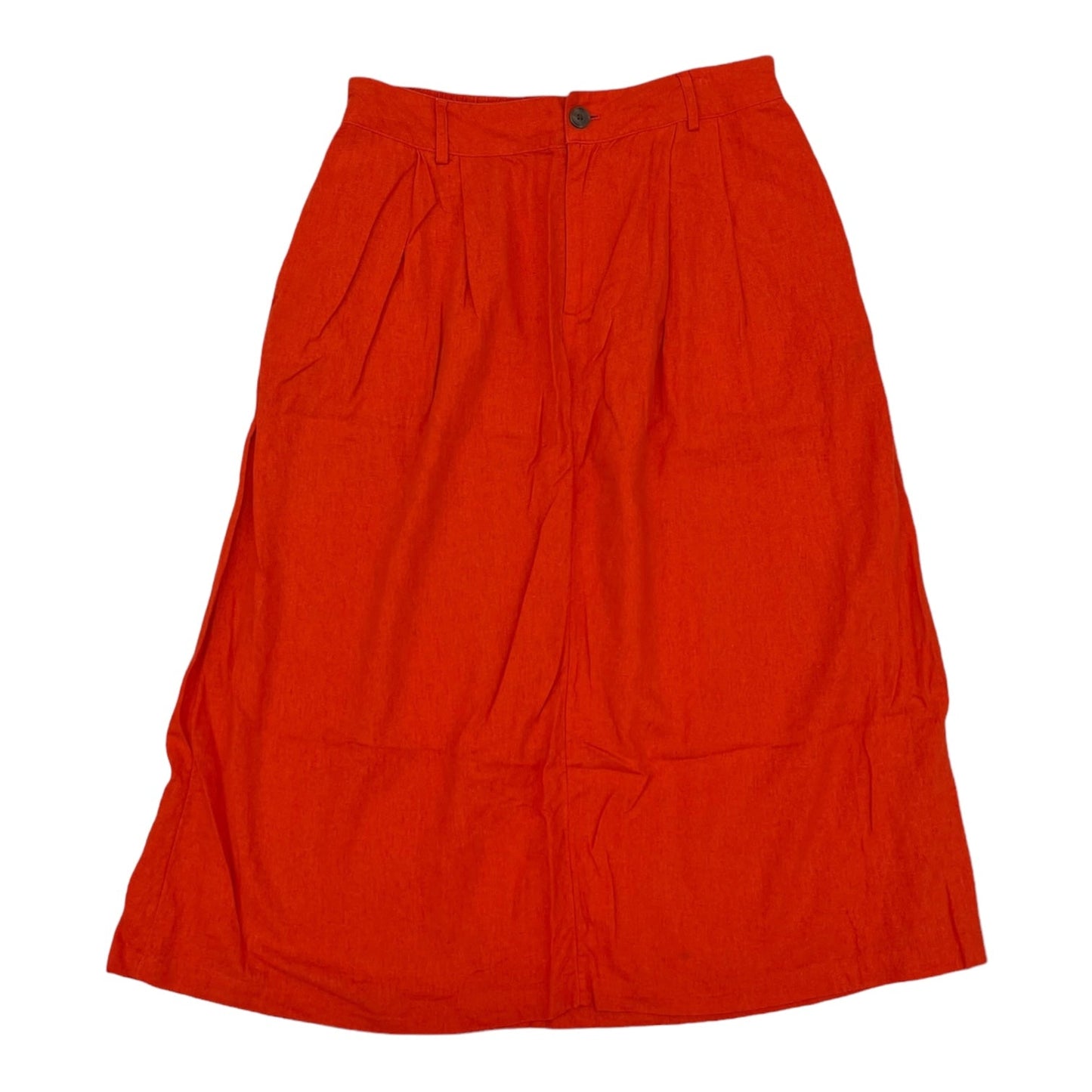 ORANGE SKIRT MIDI by A NEW DAY Size:L