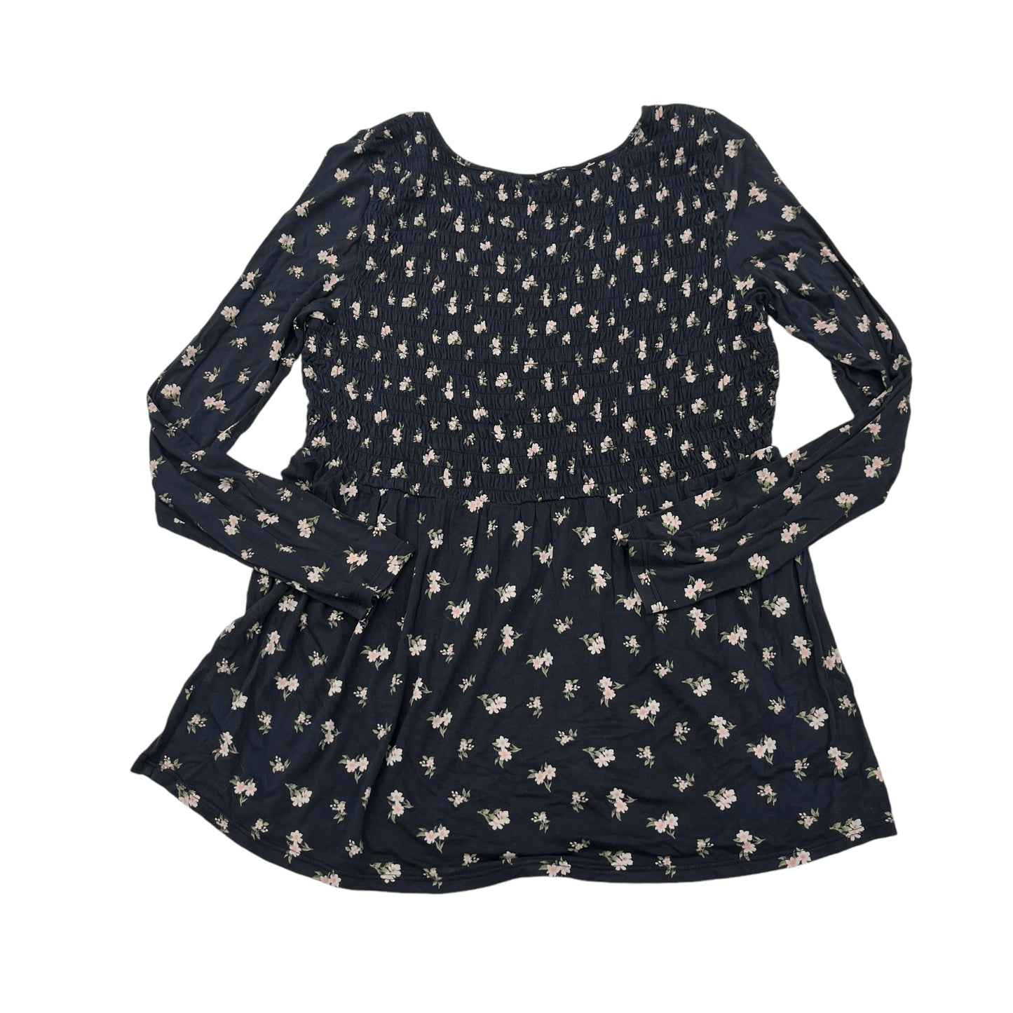 NAVY TOP LS by AMERICAN EAGLE Size:L