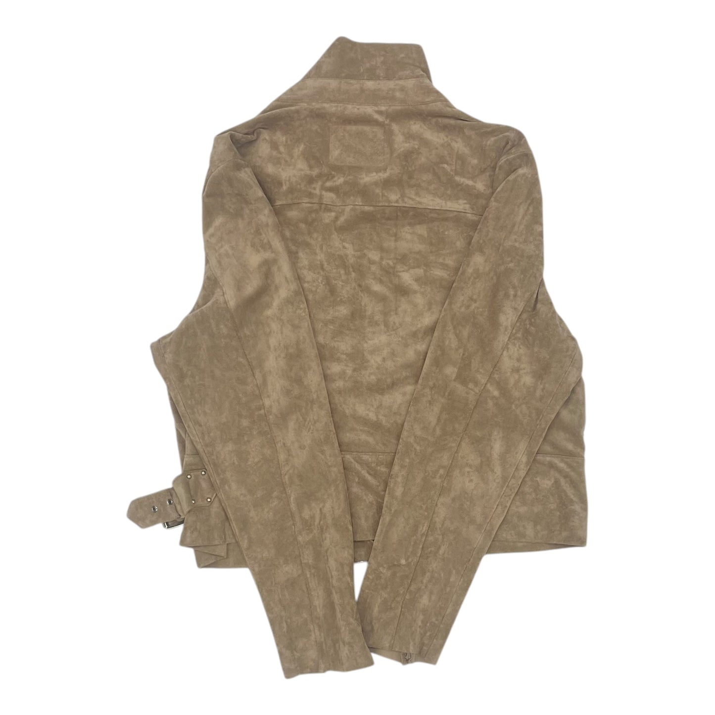 Jacket Moto By Blanknyc In Tan, Size:Xxl