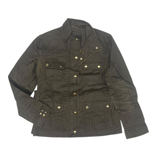 Jacket Utility By J. Crew In Brown, Size:M