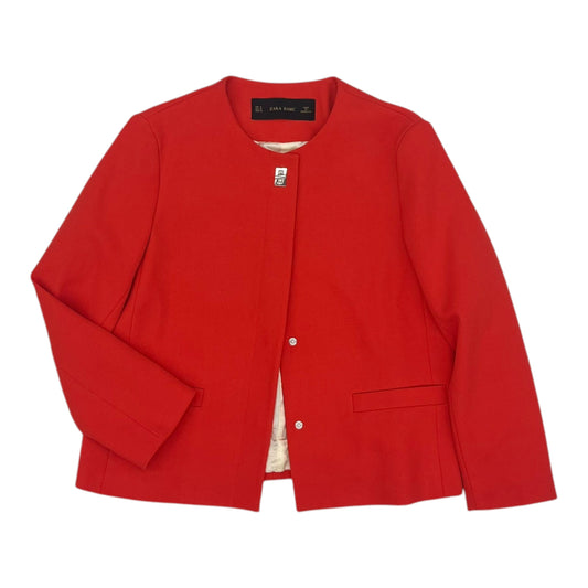 Blazer By Zara Basic In Red, Size:M