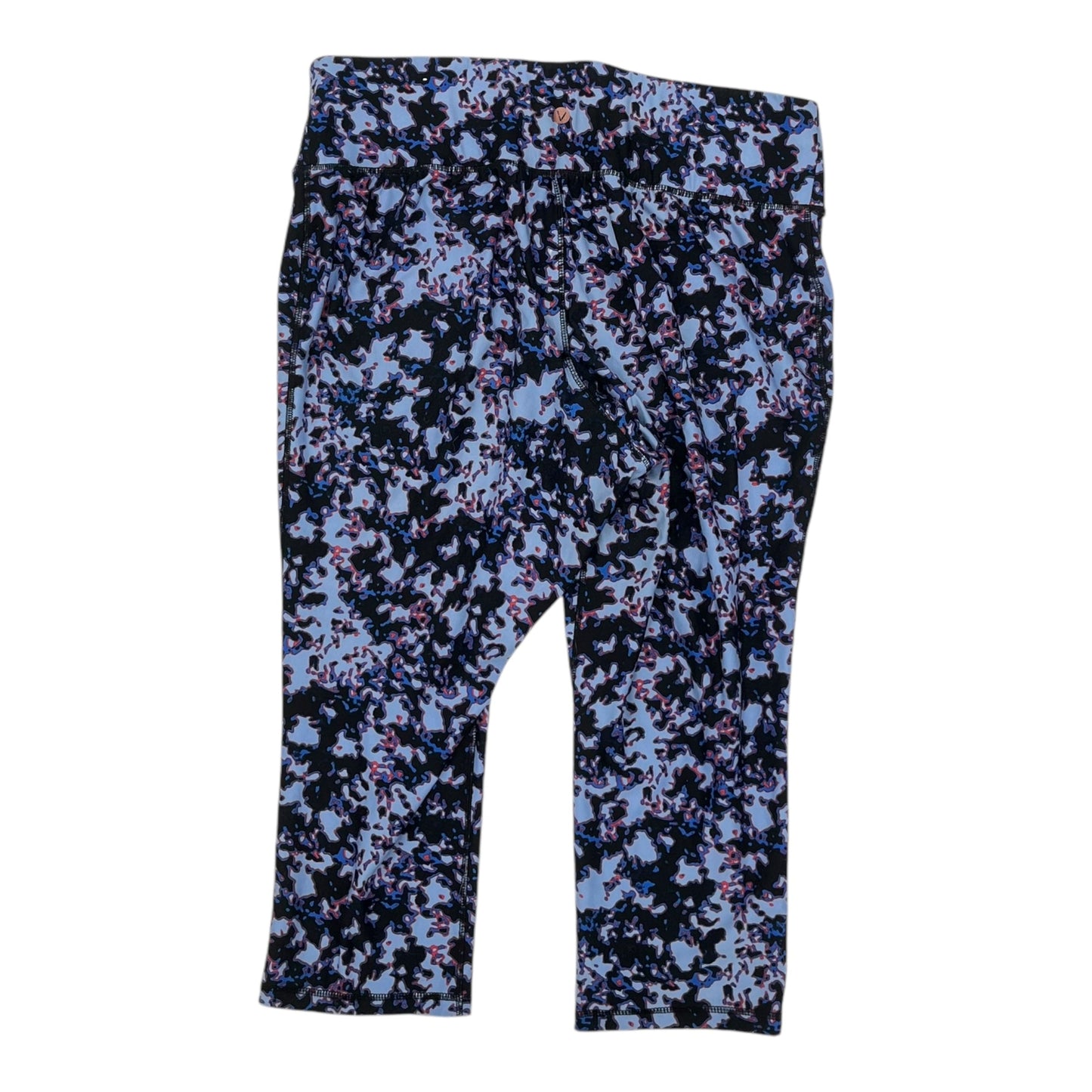 Athletic Leggings Capris By Livi Active In Blue, Size:1X