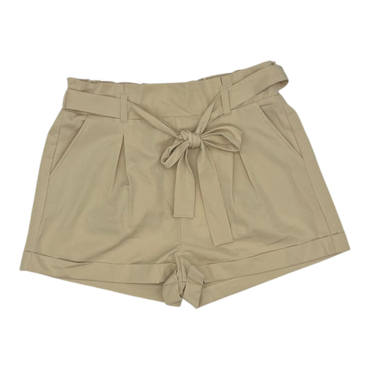 Shorts By Contempo In Tan, Size:L