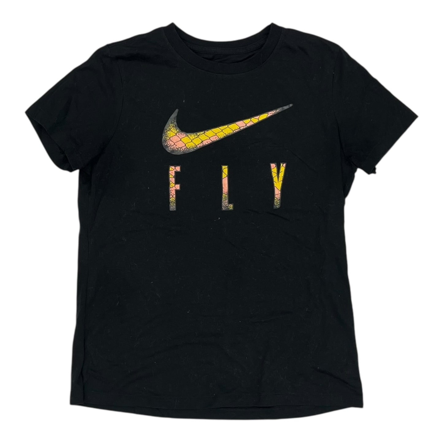 Athletic Top Ss By Nike Apparel In Black, Size:M