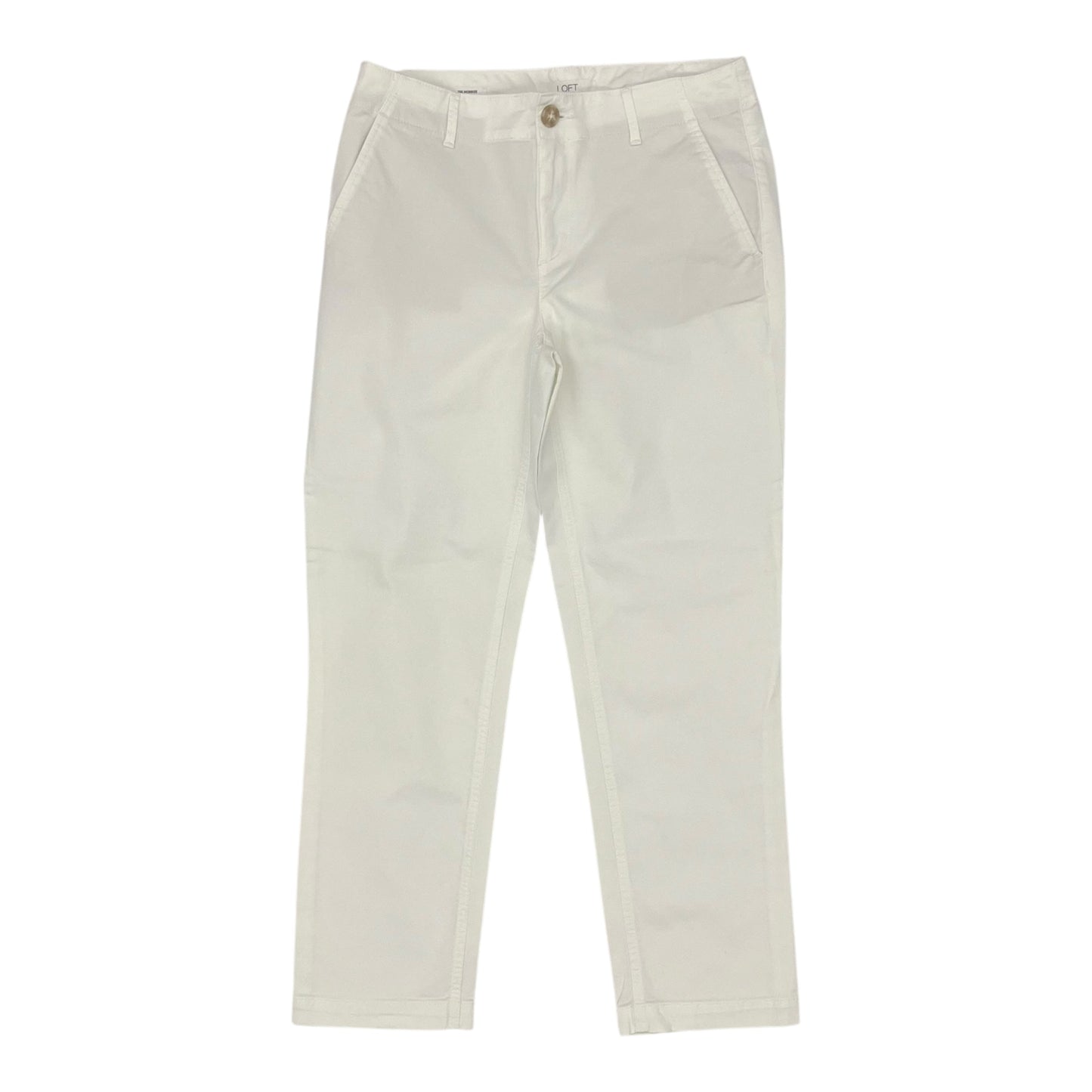 Pants Chinos & Khakis By Loft In Cream, Size:4