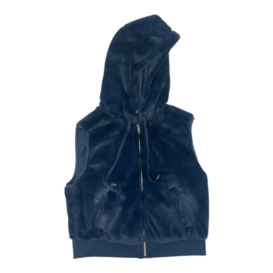 Vest Faux Fur & Sherpa By Calia In Blue, Size:S