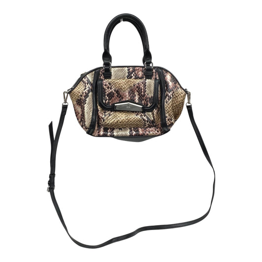 Handbag By Simply Vera In Snakeskin Print, Size:Small