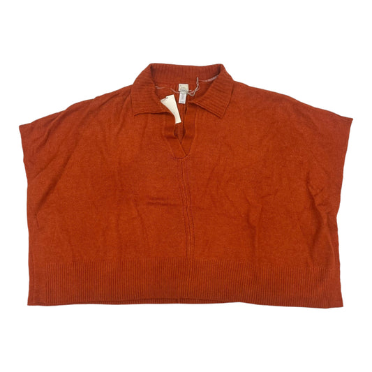Poncho By A New Day In Orange, Size:Osfm