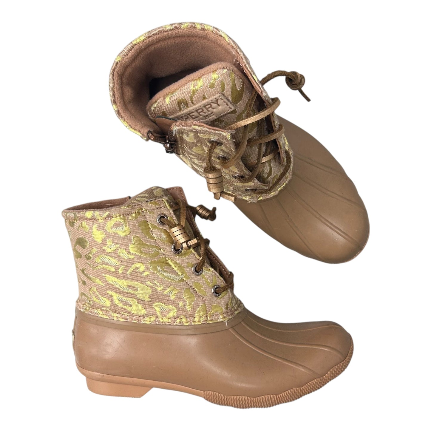 Boots Rain By Sperry In Pink, Size:6.5