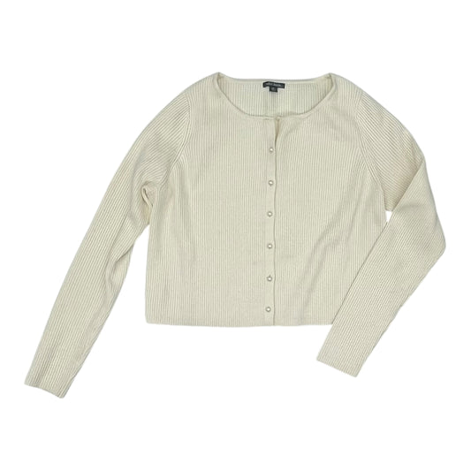 Sweater Cardigan By Wild Fable In Cream, Size:Xxl