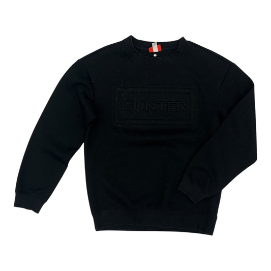 Sweatshirt Crewneck By Hunter In Black, Size:S