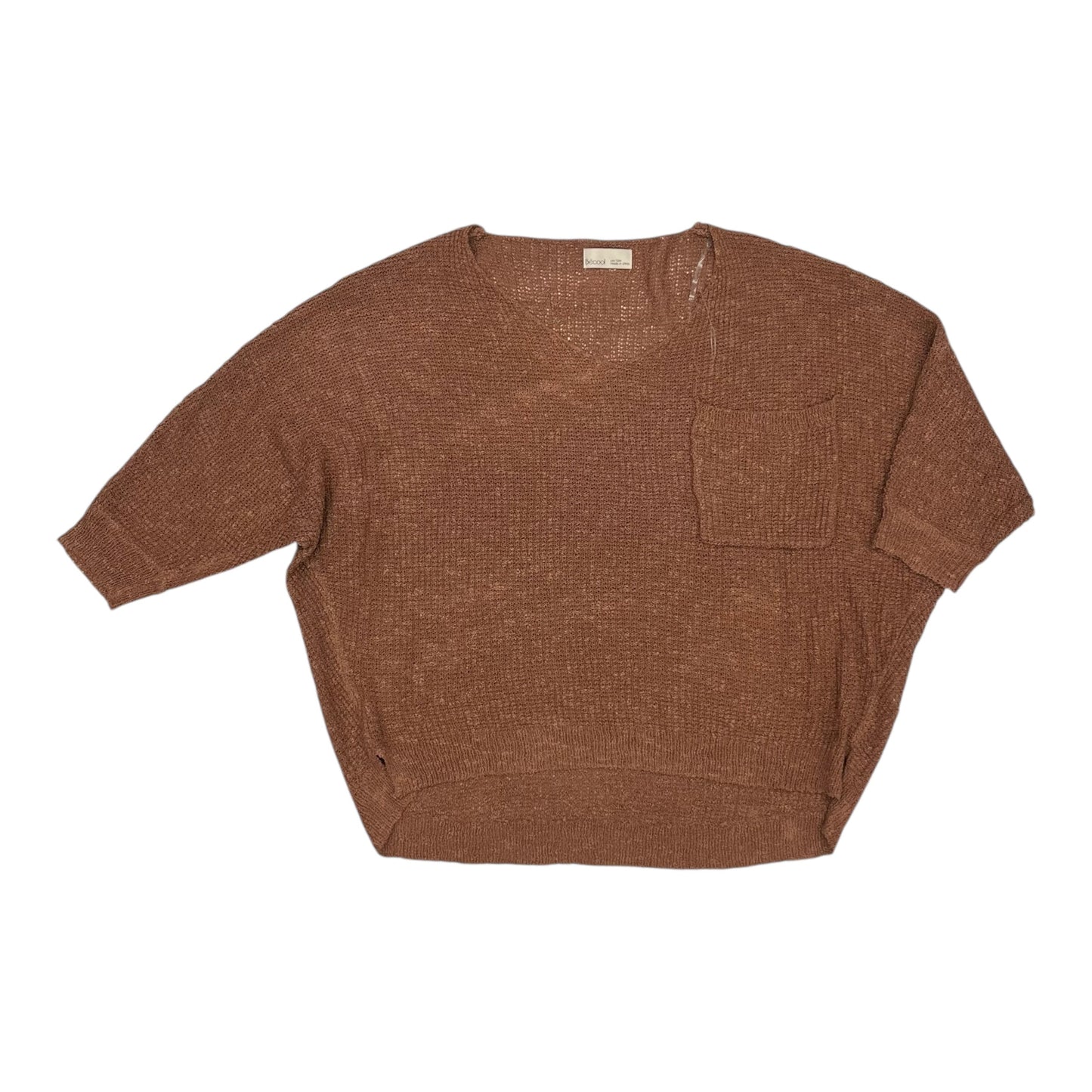 Sweater By Be Cool In Brown, Size:S