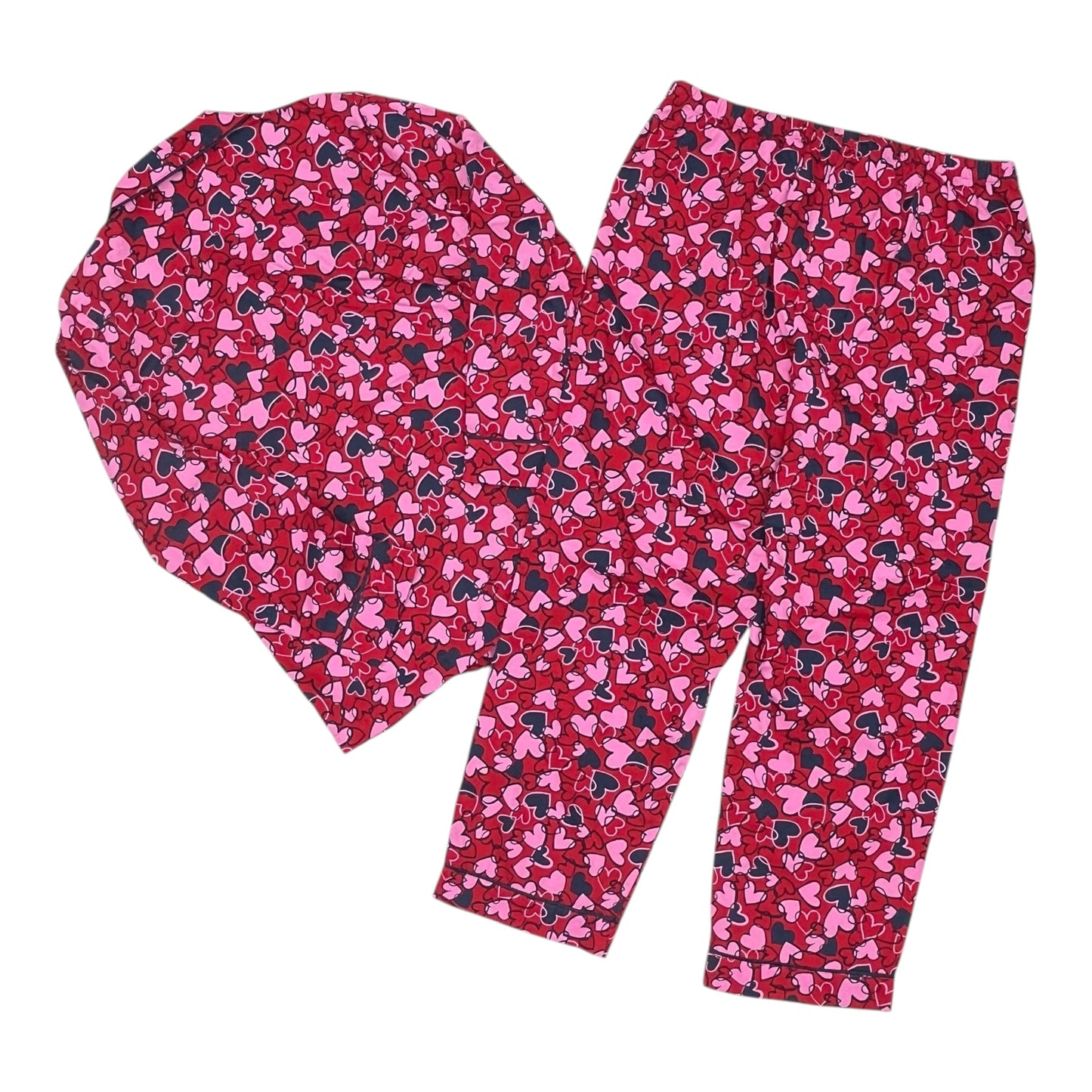 Pajamas 2Pc By Talbots In Blue & Red, Size:M