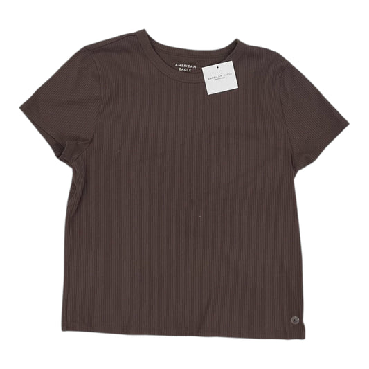 Top Ss By American Eagle In Brown, Size:Xl