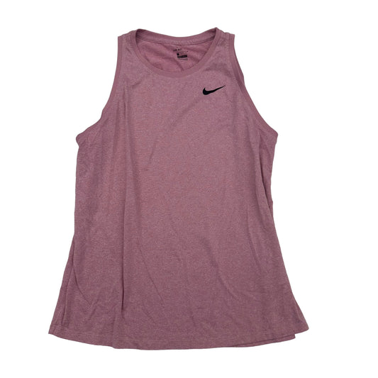 PINK NIKE ATHLETIC TANK TOP, Size L